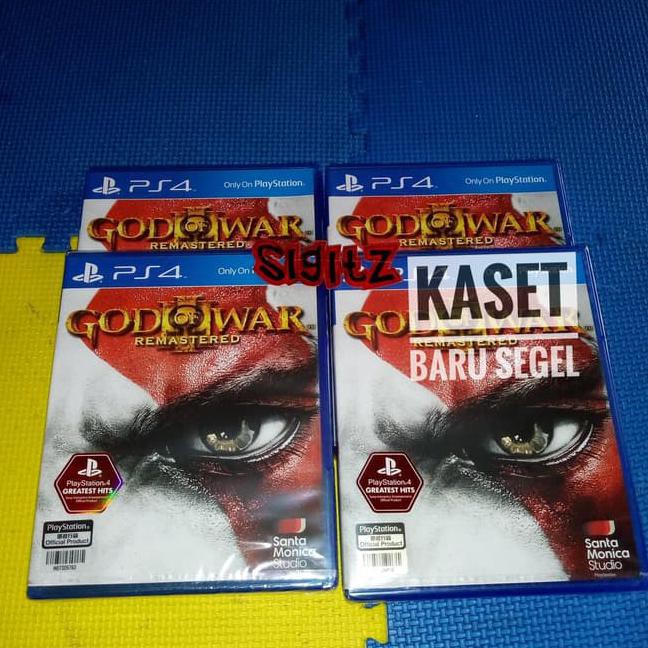 bd ps4 kaset game GOD OF WAR 3 remastered termurah 
