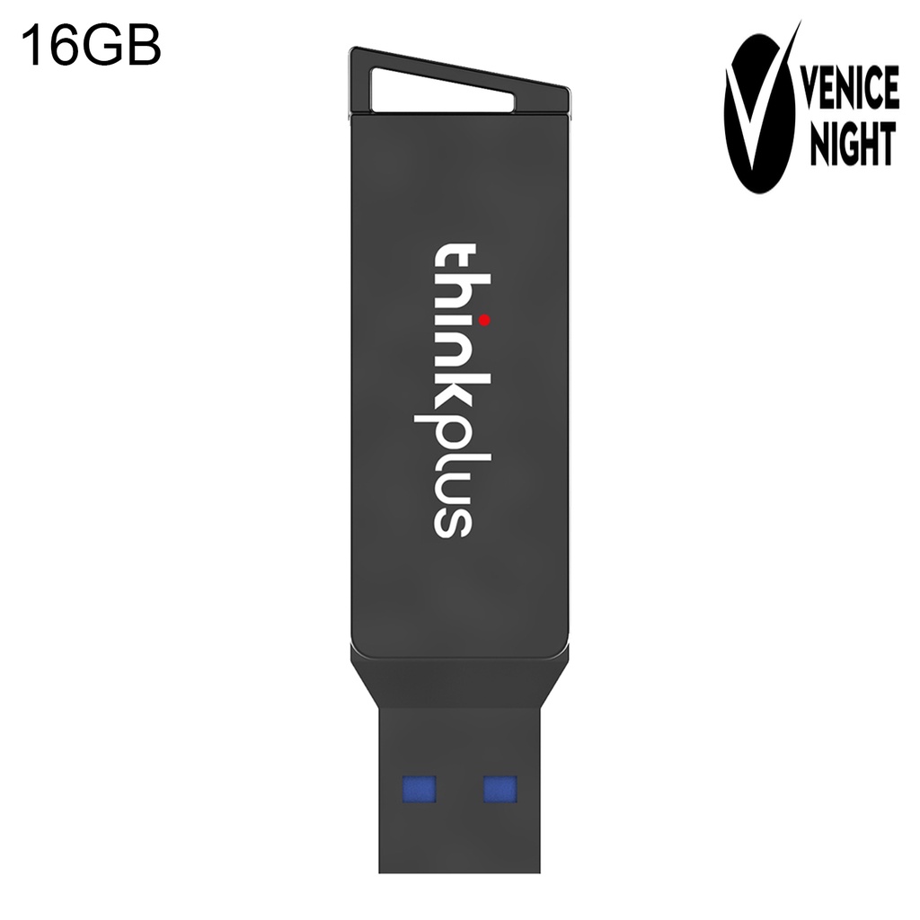 (SF) Lenovo MU251 U Disk Memory Stick USB 3.1 Tipe-C Kecepatan Tinggi Rotasi 360 Derajat 16G 32G 64G