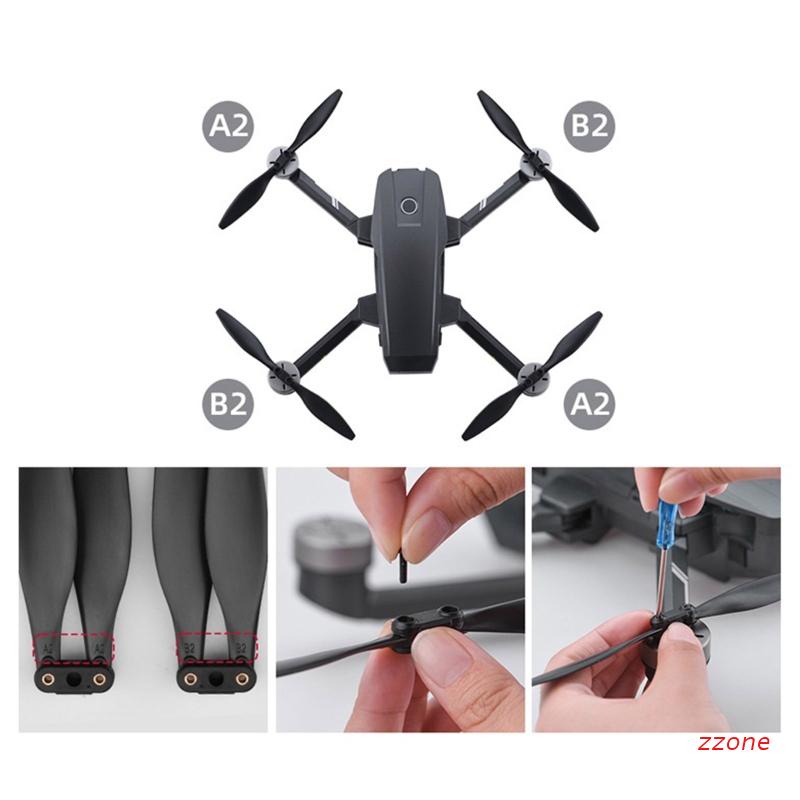 Zzz Set Pelindung Baling-Baling + Landing Gear Untuk RC Drone Quadcopter HS720 / 720E