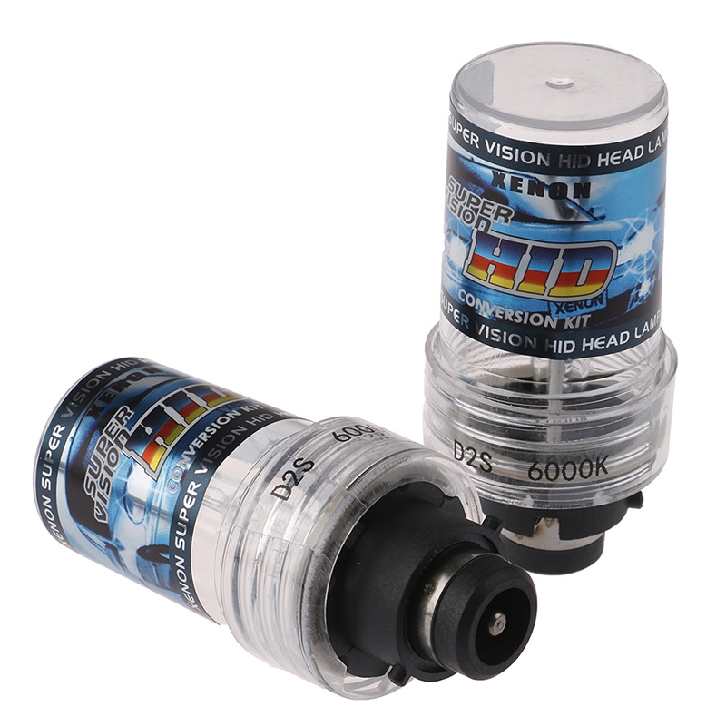 Sepasang Lampu Depan Pengganti 55W 6000K D2S D2R D2C HID Xenon