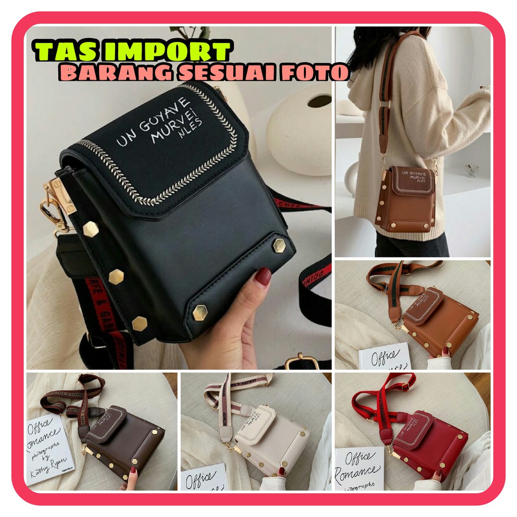 Tasready Tas Anak Remaja Cewek Tas Selempang Mini Murah Tali Panjang Model Korea Terbaru