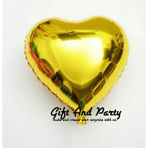 Balon Love Gold Mini/Balon Love Gold/Balon Love