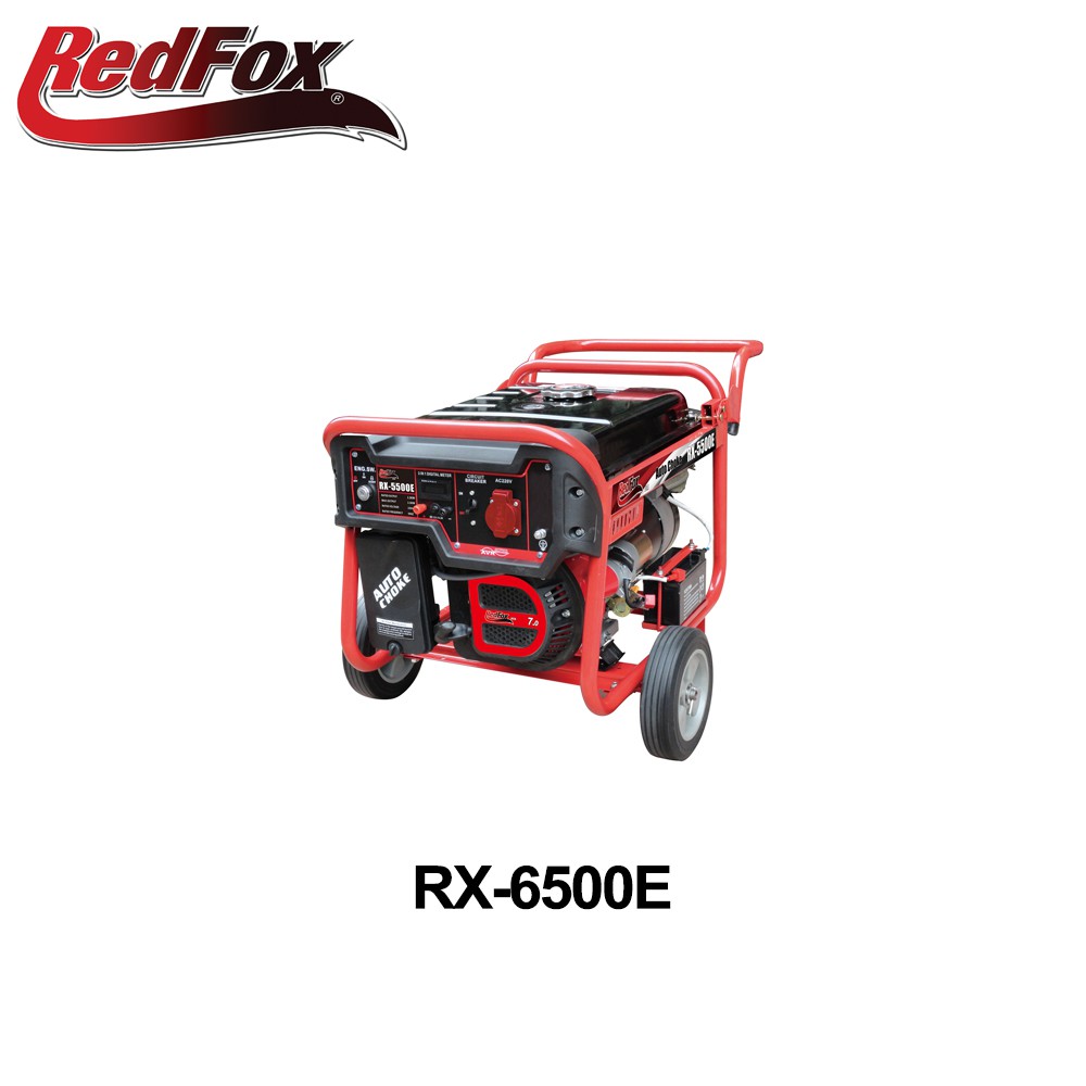 MESIN GENSET 2800 WATT GASOLINE GENERATOR RX 6500E REDFOX