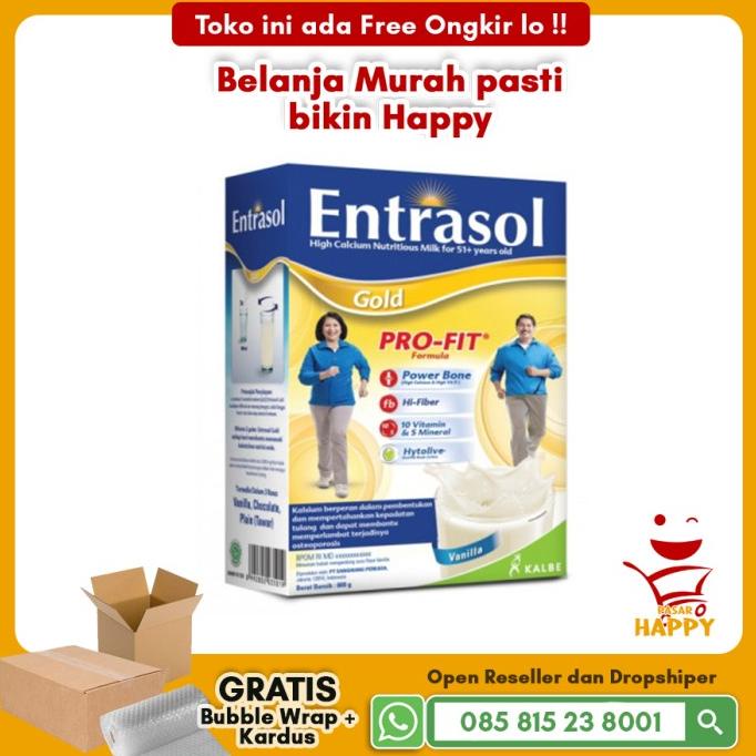 

[COD] Susu Entrasol Gold Vanila 350 gram [COD]