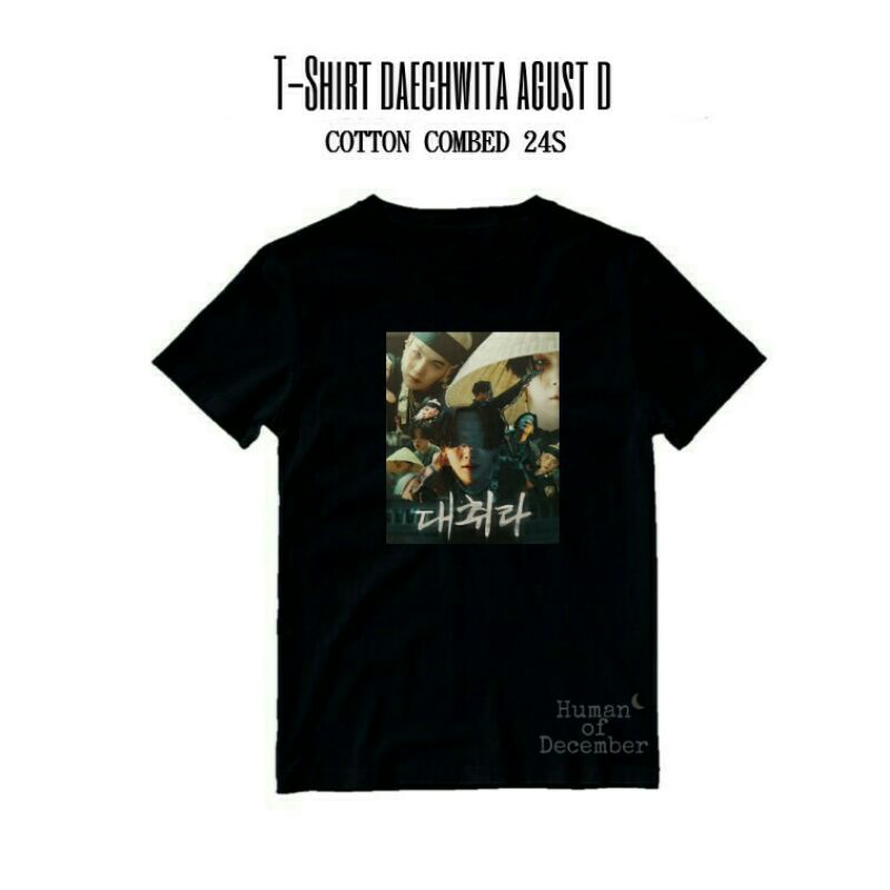 KAOS DAECHWITA BTS SUGA AGUST'D