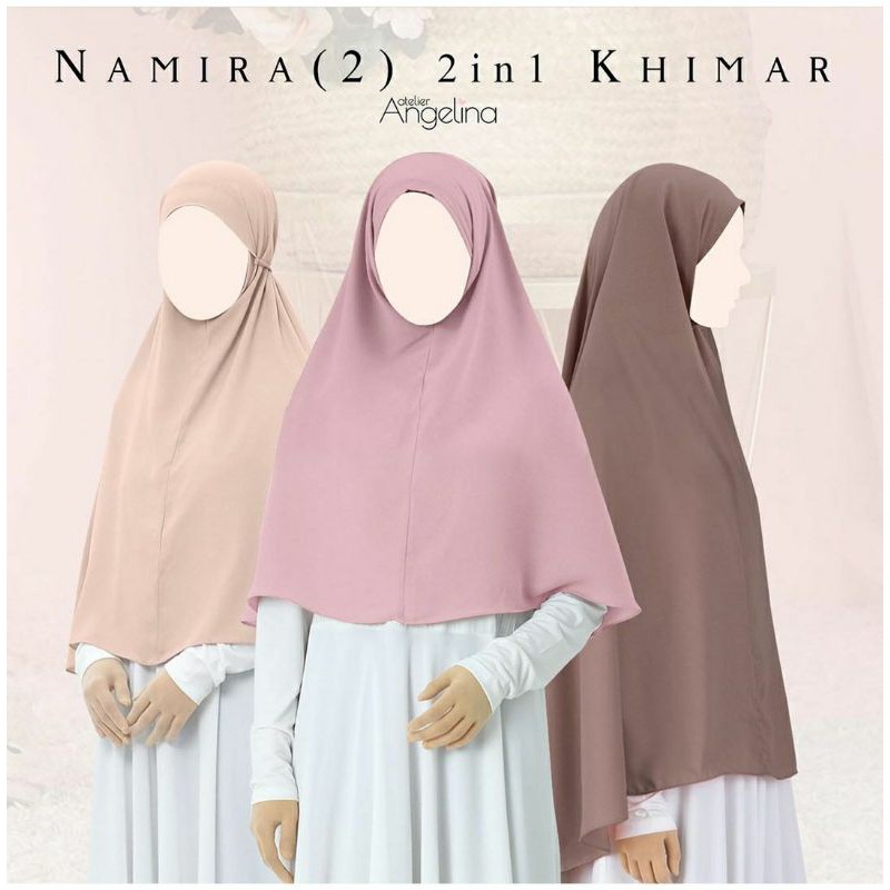 Namira Khimar size L plus cadar Atelier Angelina