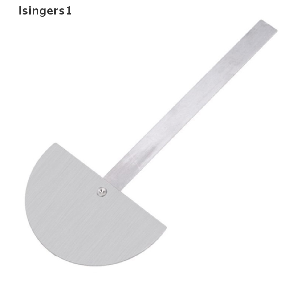 (lsingers1) Penggaris Goniometer 180 Derajat Bahan Stainless Steel