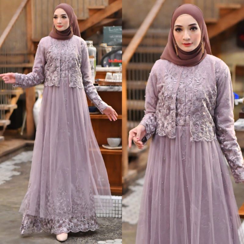 Gamis Frozen Free Masker Original Butik