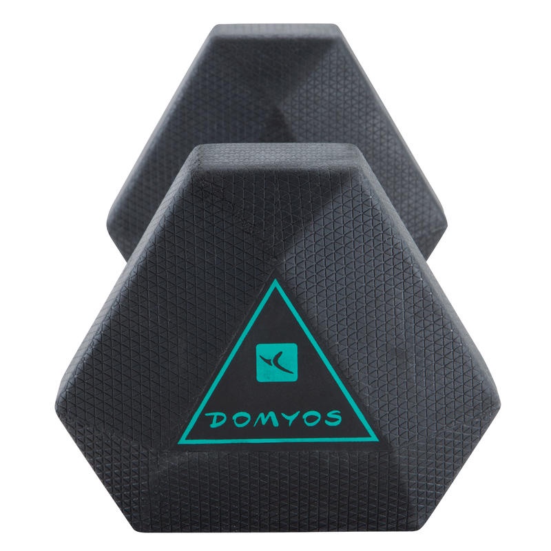 DOMYOS - HEXAGONAL 5 KG DUMBELL / DUMBELL / BARBELL