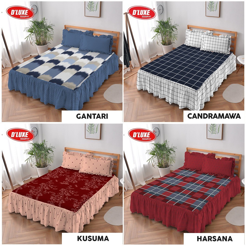 Kintakun Sprei D'Luxe Rumbai Kirana Edition Uk. 180x200