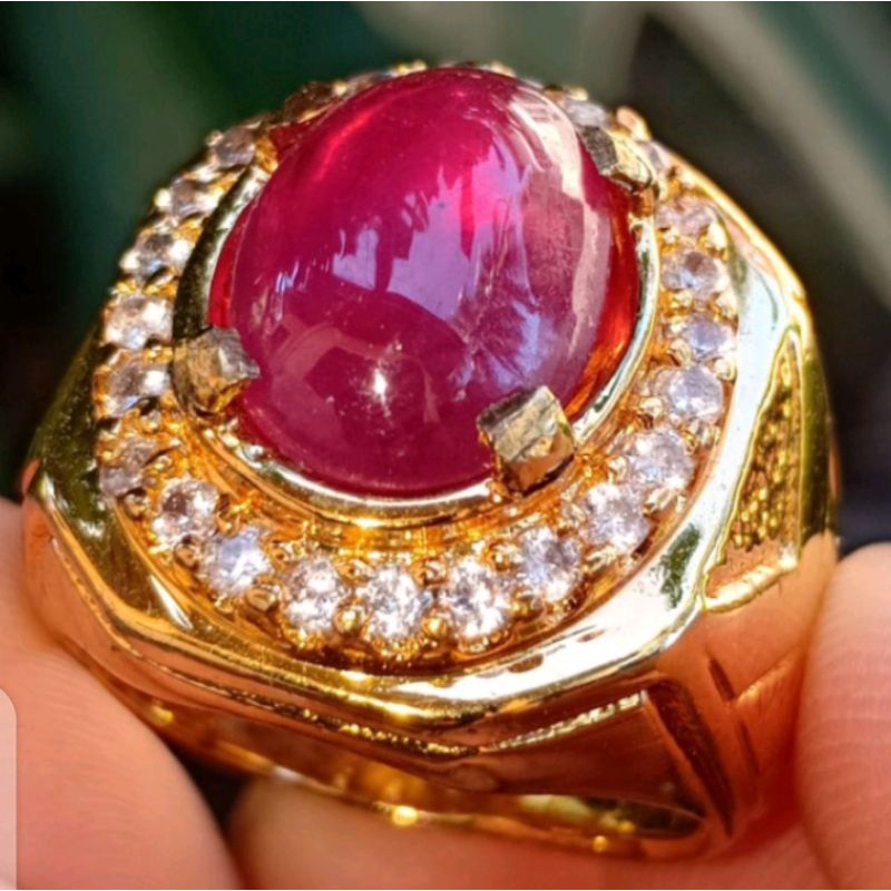 BATU AKIK RUBY  PIGIEON BOOLD