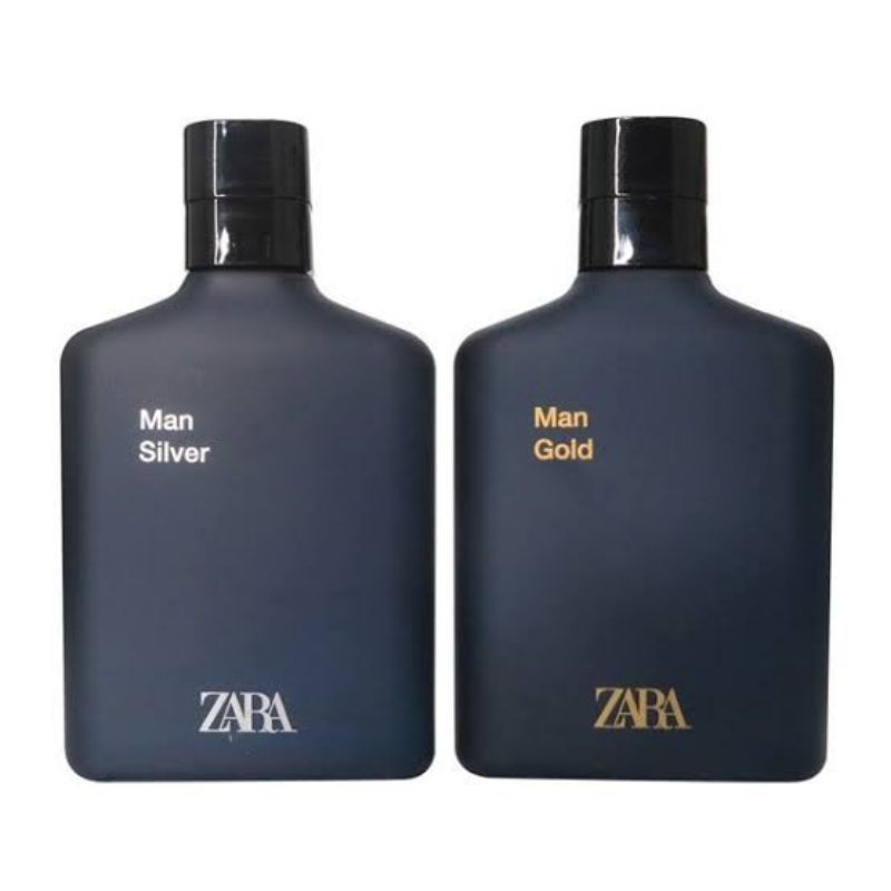 Parfum original ZARA MAN SILVER & MAN GOLD   3p