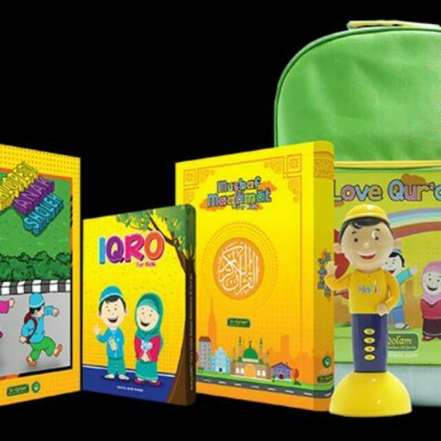 (Free Bonus Tas Backpack) Mushaf Maqamat for Kids Mmkids alquran pen Al qolam Maqomat original