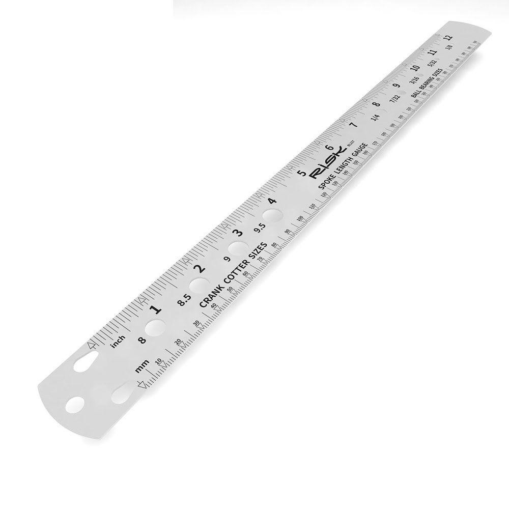 Lanfy Bicycle Spoke Measuring Ruler Tahan Lama MTB Cycling Bicycle Spokes Ruler Aksesoris Sepeda Alat Ukur Panjang Penggaris