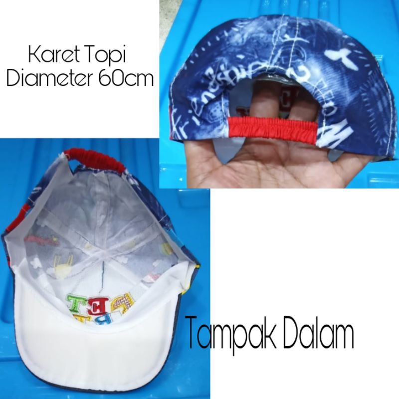 Topi anak 3-10 THN Unisex fashion anak Topi pad anak impor tebal lucu Pakaian anak