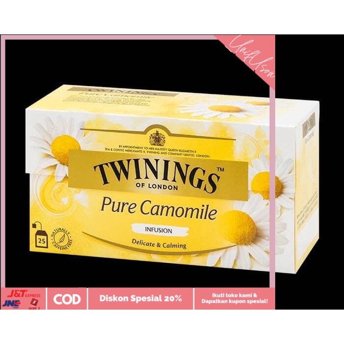 

⭐COD⭐ TWININGS PURE CAMOMILE TEA
