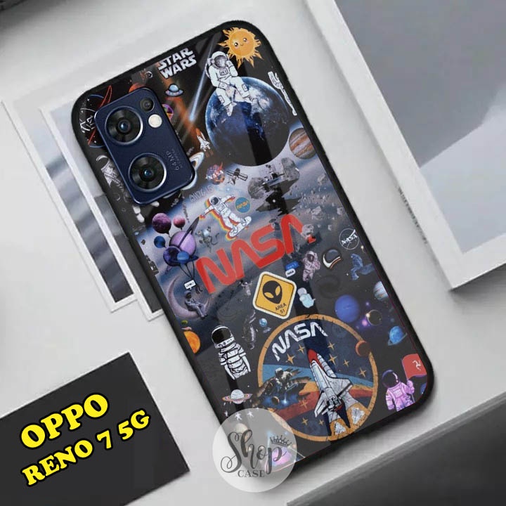 Softcase Glass Reno 7 5G - Case Reno 7 5G - Case Lucu - case Reno 7 5G - kesing Reno 7 5G - softcase