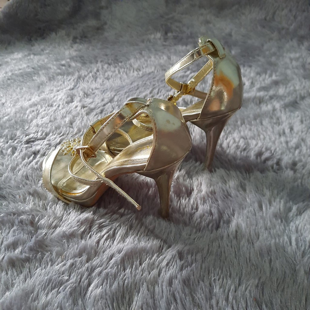 Sendal pesta heels marie claire original