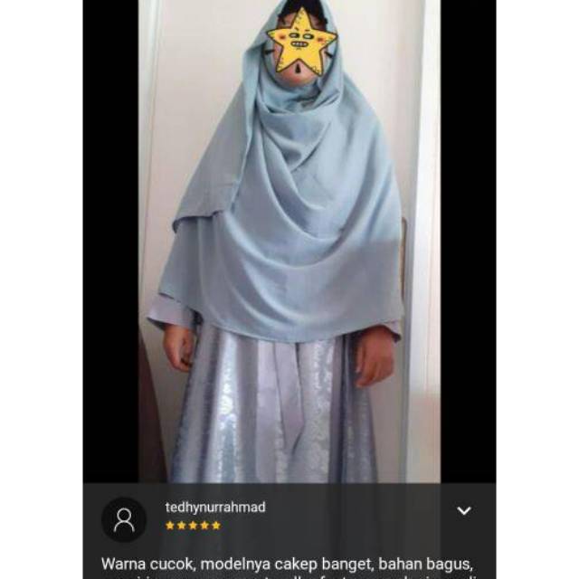 (1KG = 4PCS) PASTAN MALA SYARI FREE CADAR 2LAYER TANPA JAHIT BAWAH MATA-3