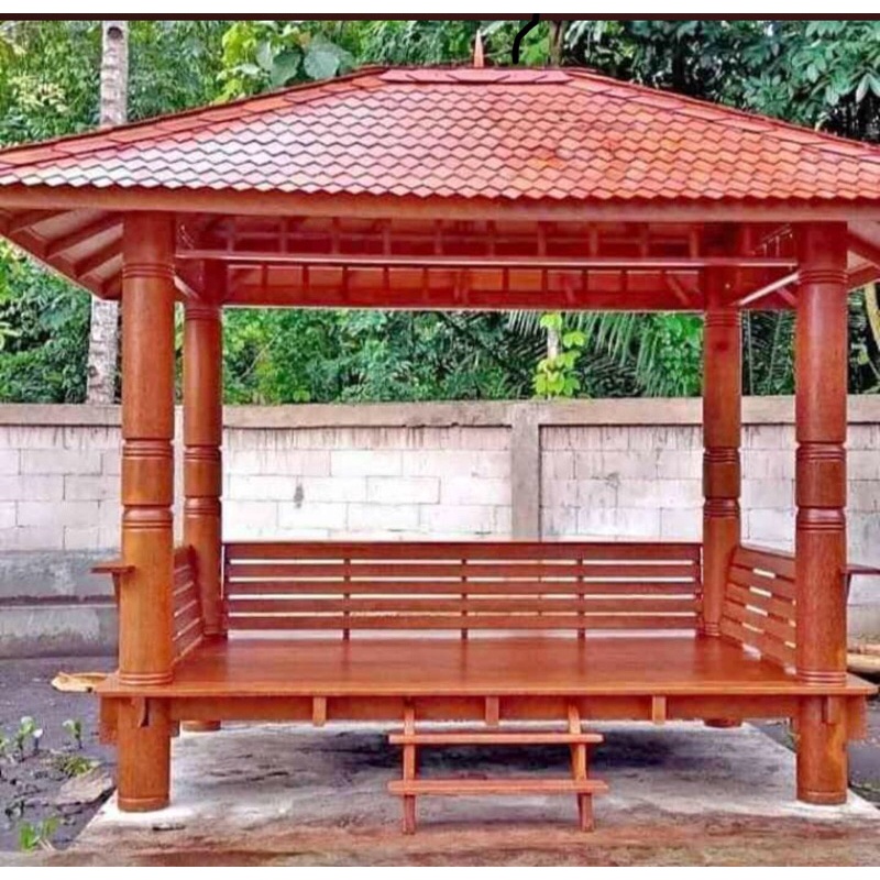 Gazebo Glugu Minimalis 3x2 Meter
