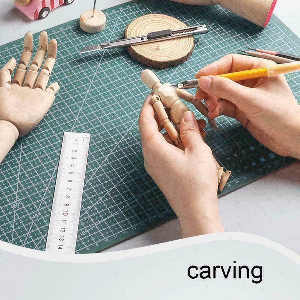 22x30 cm A4 Alas Pemotong Penyembuh Diri Cut Pad Dua Sisi Patchwork Alat Cutting Mat Untuk Menjahit, Menulis, Kerajinan Kertas Ukiran Tahan Lama Handmade Cutting Plate