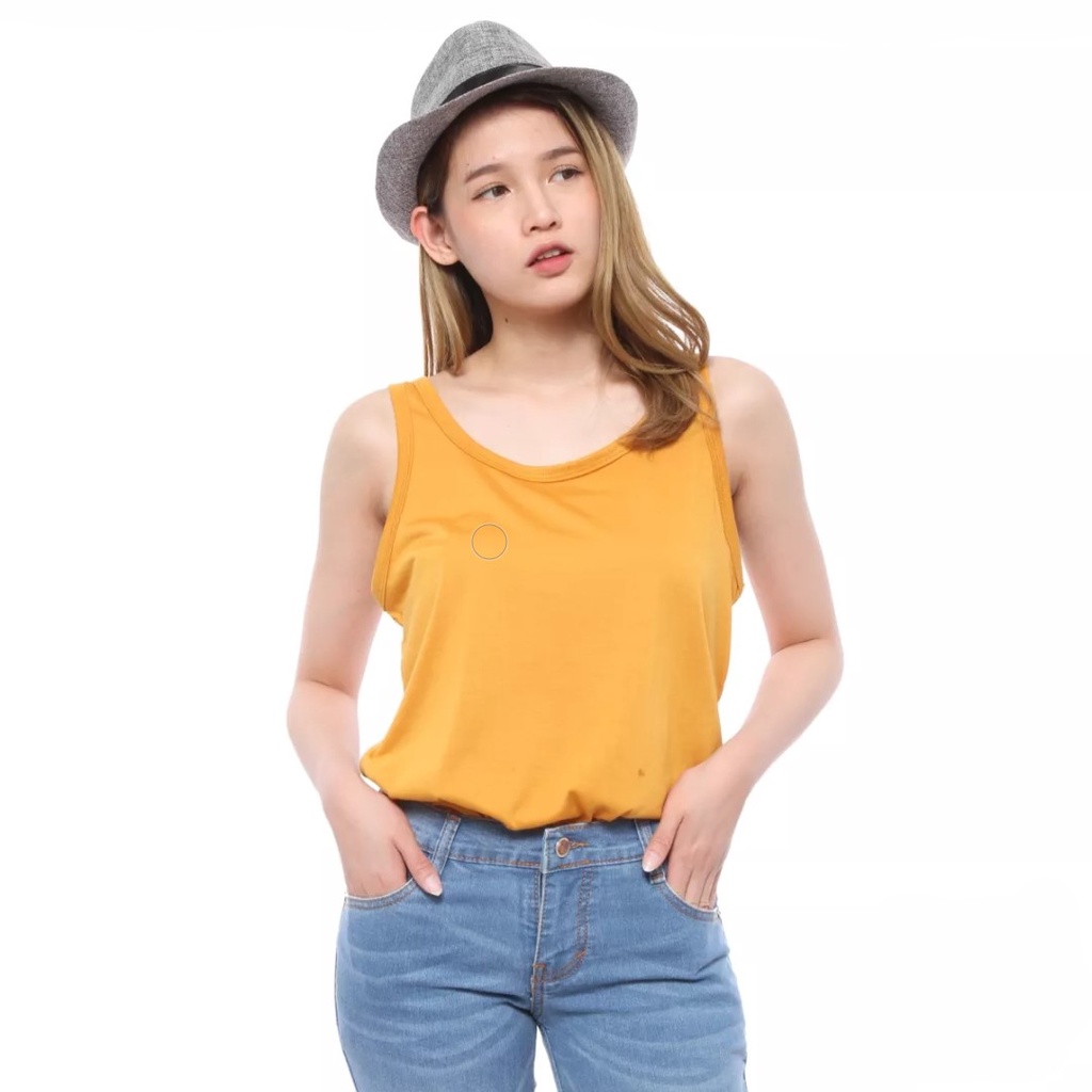 TANKTOP AGNES POLOS | TENGTOP TALI BESAR | DALAMAN WANITA | BAJU SANTAI MURAH | TENGTOP-6
