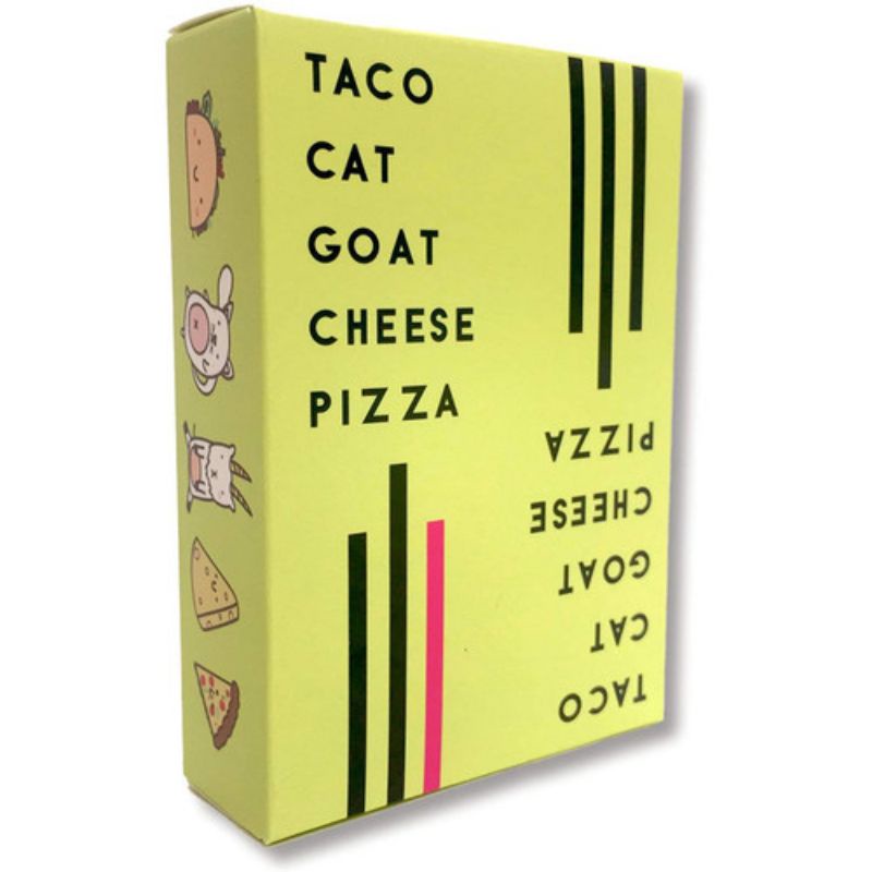 TACO CAT GOAT CHEESE PIZZA board game