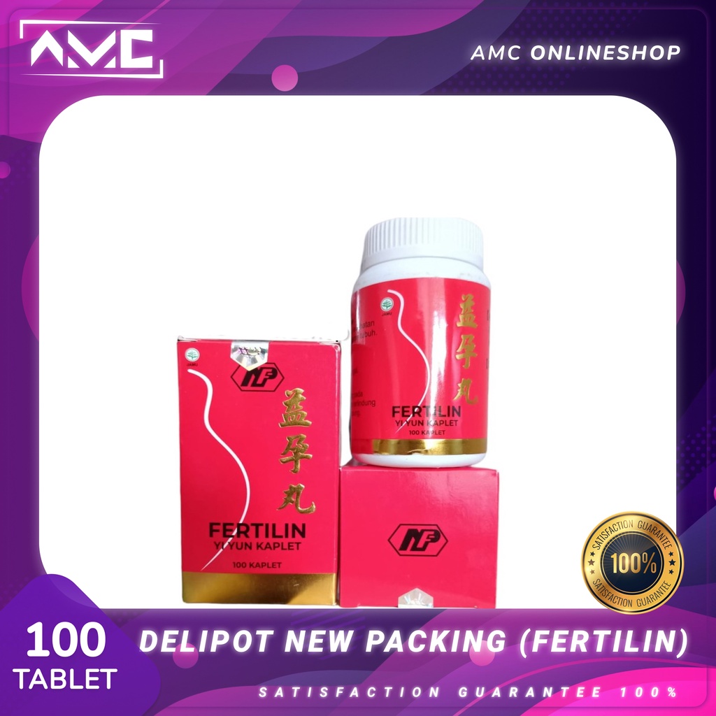 Delipot New Packing ( Fertilin ) Obat Stamina dan kesuburan wanita