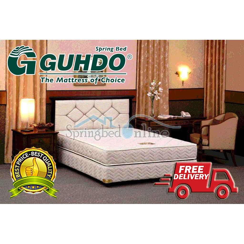 Springbed Guhdo Emerald 120x200 Full Set Sandaran Audi