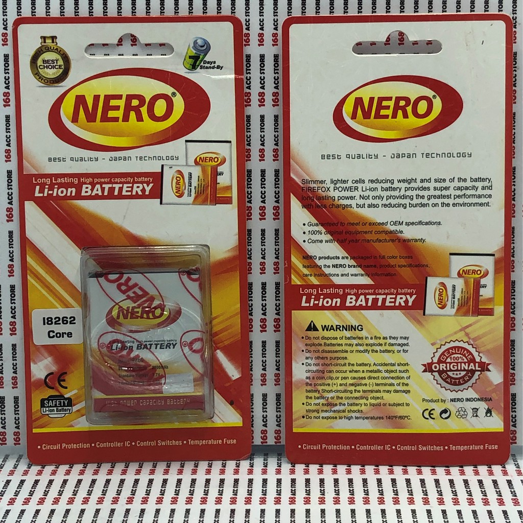 BATERAI SAMSUNG CORE DUOS / I8262 / BATERAI DOUBLE POWER SAMSUNG CORE