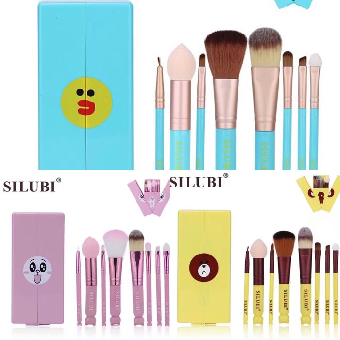 Silubi Kuas isi 8pc / Make up Brush (300-302)