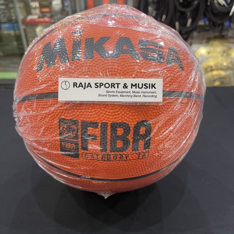 BOLA BASKET MIKASA - FIBA APPROVED KARET - ORIGINAL BASKET BALL