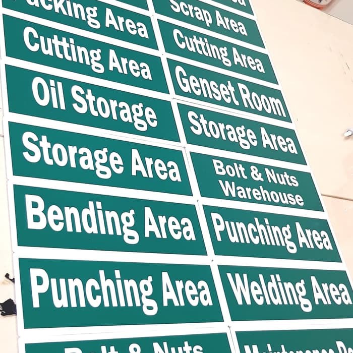 

CUSTOM SIGN PAPAN PLANG AKRILIK 10 X 30 cm