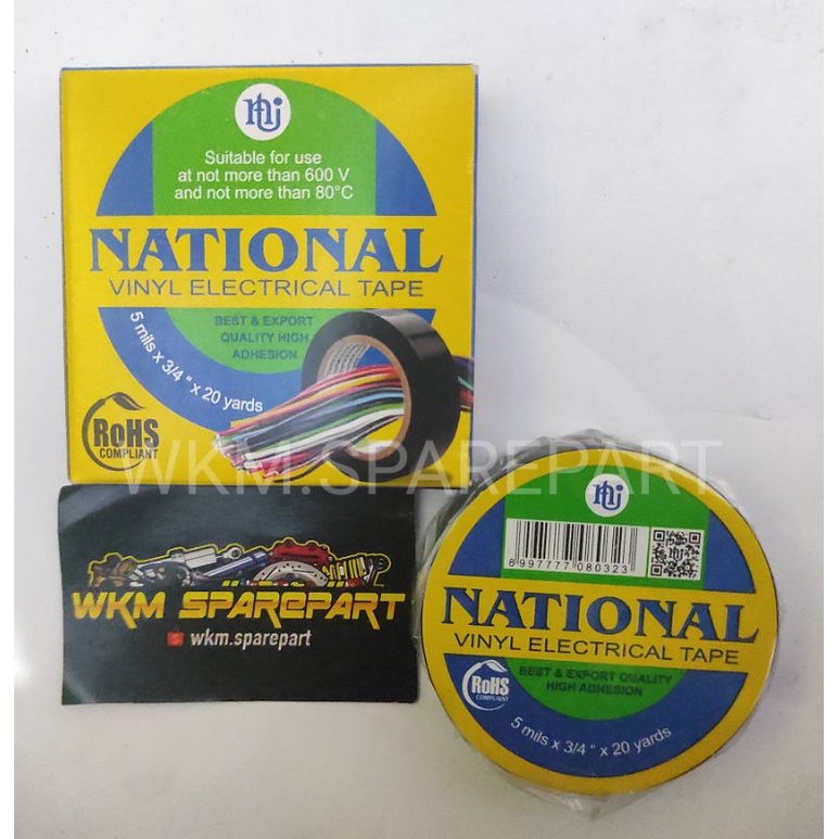 Isolasi National / Solasi National / Tape National / Solasi Kelistrikan / Solasi Kabel