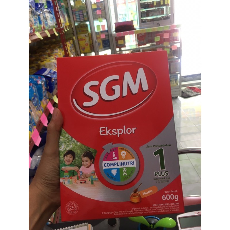 

SGM Eksplor 1plus 600gr Madu/Vanila