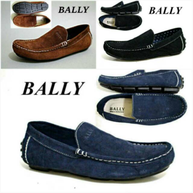 Sepatu terbaru slop santai peria bally