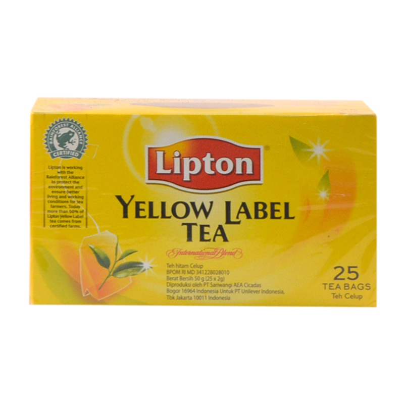 

Lipton Yellow Label Tea 25S Ktk 25Gr