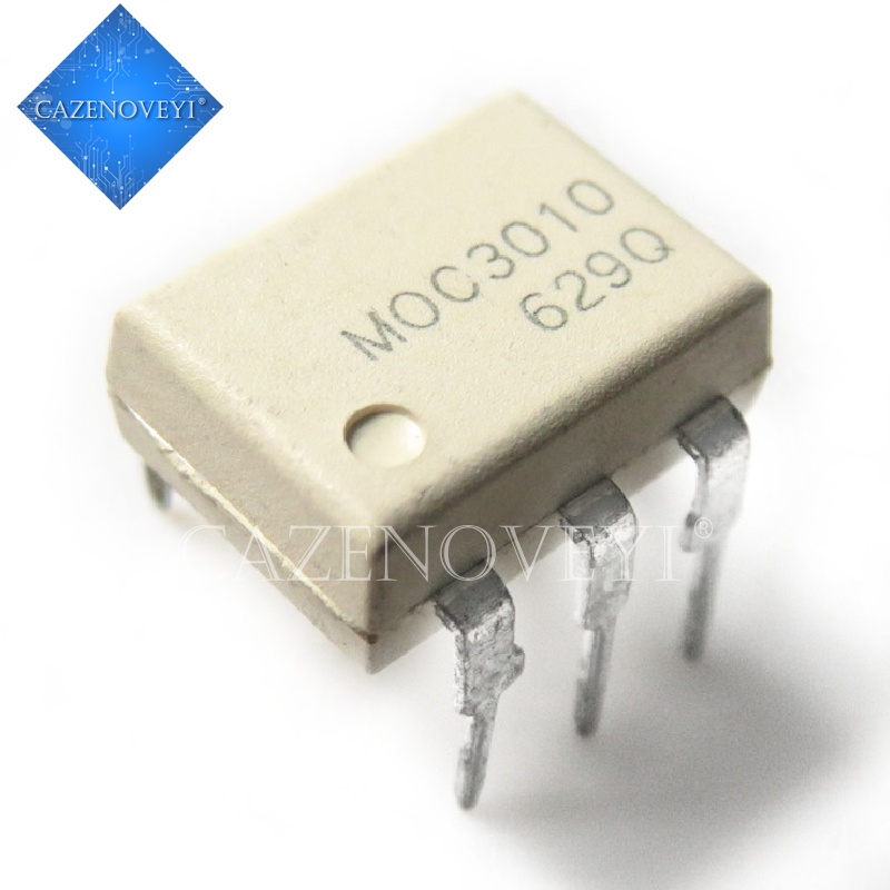 10pcs Ic Moc3010 Moc 3010 Dip-6 Smd-6