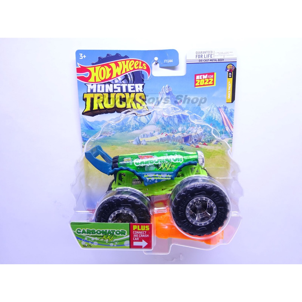 Hot Wheels Monster Trucks Carbonator XXL Hijau