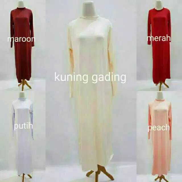 TERMURAH GAMIS MANSET JERSEY TIDAK NERAWANG MANTAP