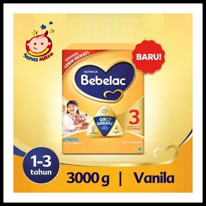 Bebelac 3 Vanila 3000 Gr