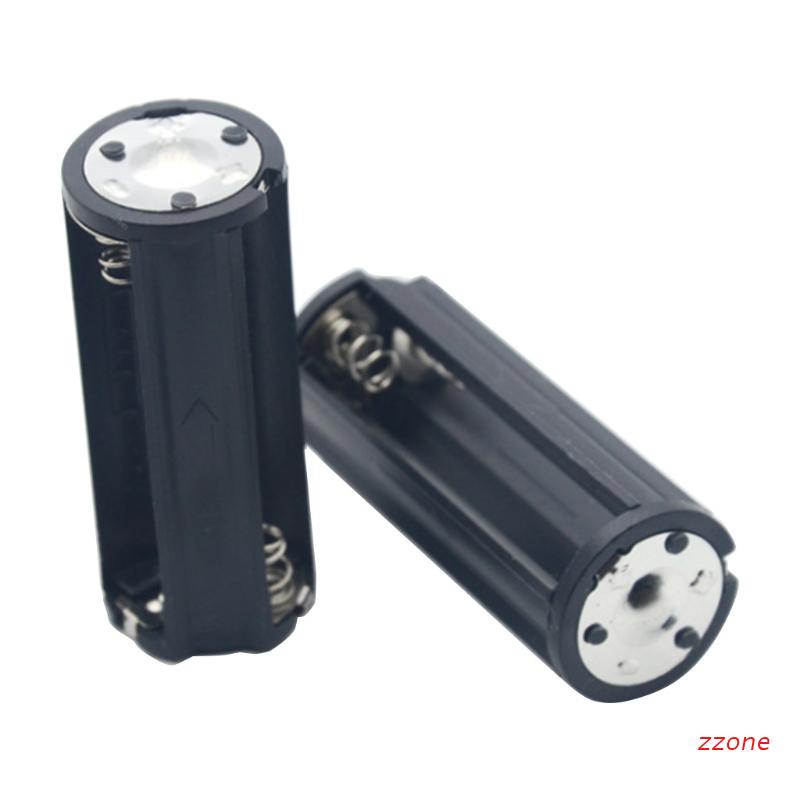 zzz AAA Battery Holder Plastical Box Case Black Flashlight Torch For Flashlight