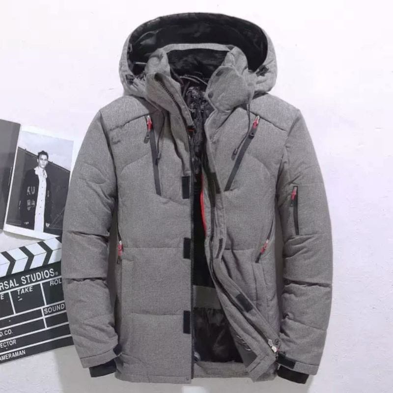 MnG Jaket Gunung Winter Pria Waterproof Anti Air Taslan Jaket Outdoor Hiking Windproof