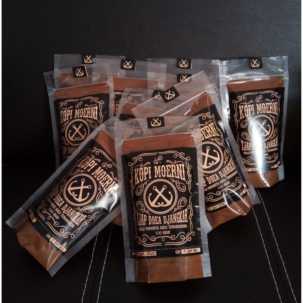 

Kopi murni robusta kemasan 100gr