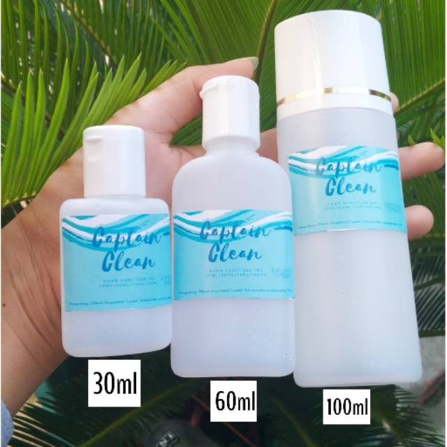 Handsanitizer Gel CAPTAIN CLEAN GEL 30 ml