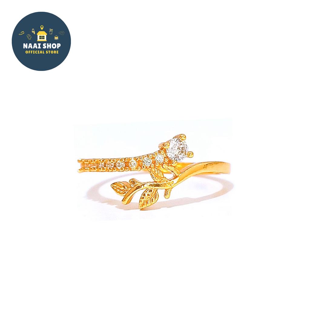 Cincin Wanita Cartier Permata Zircon Aksesoris Fashion Kekinian Xuping Import Premium Murah Anti Karat Pernak Pernik Cewek Korea Style Jewelry Lapis Emas Nagita Mutiara Perhiasan Fuji Titanium Kasual Imitasi Terlaris Naai Shop