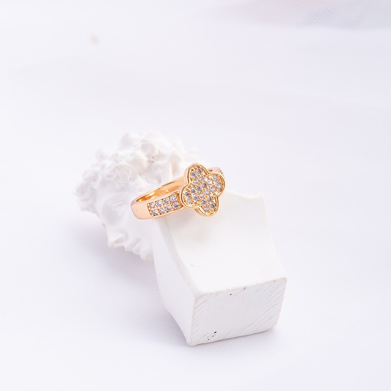 [✅COD] A-81 Cincin Xuping Zirkon Perhiasan Cincin Kawin Xuping Emas-3