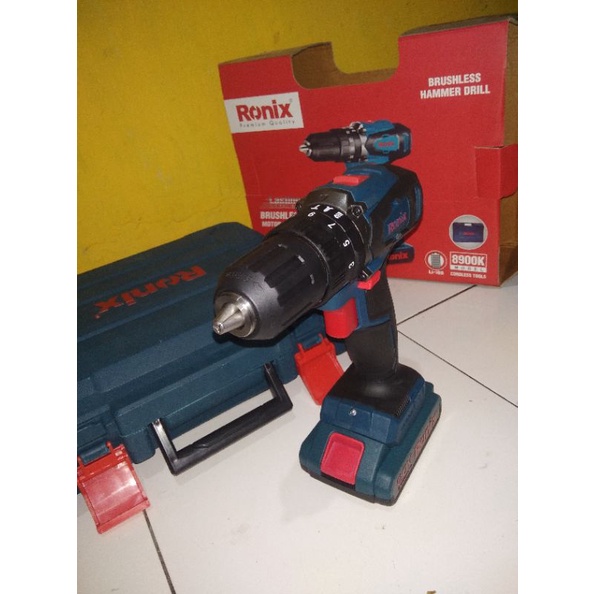 bor cordless Ronix 8900k Cordless hammer drill