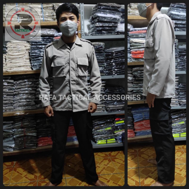 Setelan Seragam PDL Satpam / Security Model Baru 2020