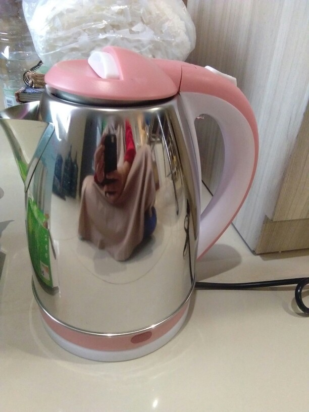 Teko Listrik 1.8l Kettle Electric 350w Pemanas Air Utk Kopi Teh / Teko Lipat Travelling